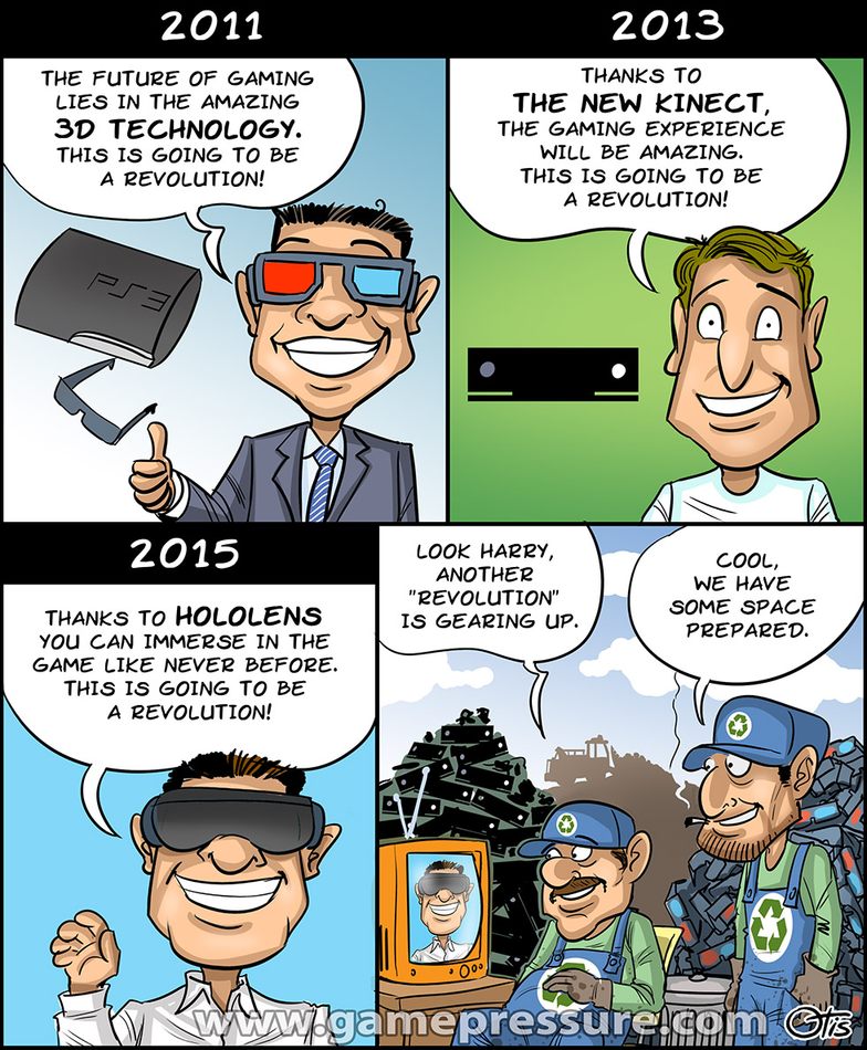 Future of Holosens!, comics Cartoon Games, #145. True revolution...