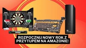 Klawiatura jak z filmu Sci-Fi i dysk 24 TB? Zobacz okazje na Amazonie, z którymi z przytupem wejdziesz w 2026 rok