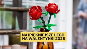 Mały wydatek, duży efekt. Oto najlepsze kwiatki LEGO na Walentynki 2026 - od 40 do 200 zł na Amazonie