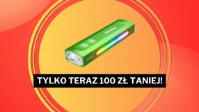 Taka okazja długo nie potrwa. 100 zł taniej za latarkę, która mieści się w kieszeni i świeci na 157 metrów