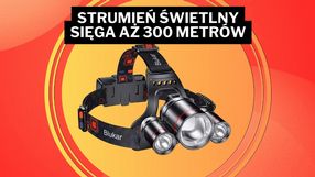 „Lepszej nie znajdziesz” - ta latarka czołowa o jasności 8000 lumenów robi furorę na Amazonie, a kosztuje niecałe 72 zł