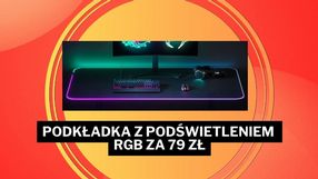Podświetlana podkładka SteelSeries za grosze w Media Expert! „Ma bardzo ładne i żywe kolory”, kosztuje tylko 79 zł