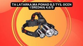 8000 lumenów za mniej niż 50 zł! Ta latarka czołowa jest tak potężna, że można nią wezwać Batmana