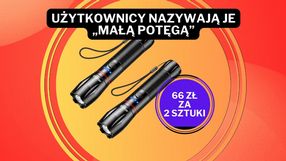 „Byłem z nich tak zadowolony, że kupiłem jeszcze trzy na prezent”. Te 14-centymetrowe latarki oferują 2000 lumenów i kosztują mniej niż niejeden pojedynczy model