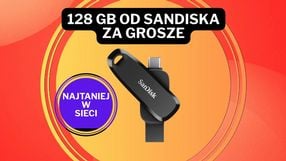 Amazon zmiata konkurencję i pozwala zaoszczędzić ponad 30 zł! Ten niewielki pendrive SanDiska ma 128 GB i jest niemal rekordowo tani