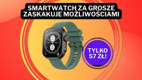 „Kupione dwie sztuki”. Ten smartwatch z oceną 4,5/5 kosztuje mniej niż niejeden pasek do zegarka! Media Expert sprzedaje go za rekordowe 57 zł