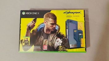Cyberpunk 2077 - limitowany Xbox na zdjęciach użytkownika