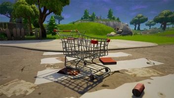Fortnite z wózkami na zakupy w aktualizacji 4.3