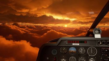 Huragan Laura przyciągnął graczy Flight Simulator i wygląda niesamowicie