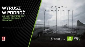 Death Stranding za darmo z kartami graficznymi GeForce RTX 2000