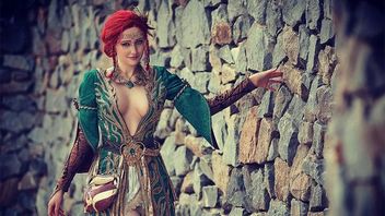 Najlepsze cosplaye - Triss z gry Wiedźmin 3