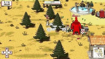 Okhlos – 16-bitowy roguelike, w którym tłumy demolują antyczną Grecję