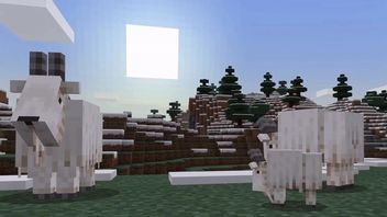 Minecraft testuje kozy z Caves and Cliffs Update