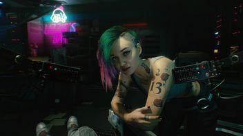 Cyberpunk 2077 na gameplayu z RTX 30XX