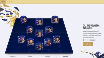 FIFA 21 FUT - głosowanie na najlepszą jedenastkę roku