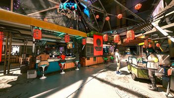 Cyberpunk 2077 niczym Borderlands z modyfikacją Borderlandfy2077
