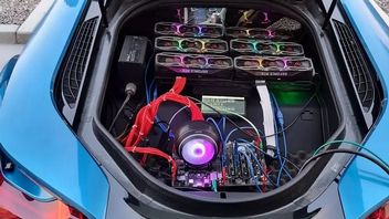 Koparka kryptowalut z RTX 3080 w BMW. Powstała, by wkurzać graczy