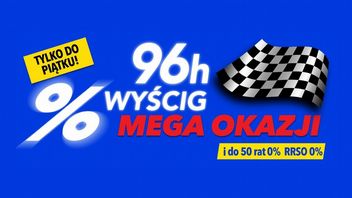 Promocja 96h wyścig mega okazji w RTV Euro AGD