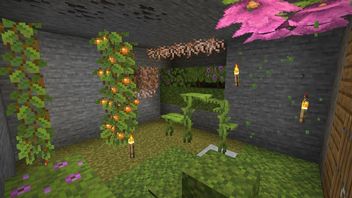 Minecraft 21w05a wprowadza bujną roślinność