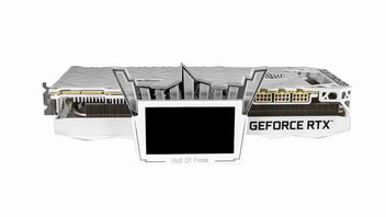 Taki RTX 3090 to przesada? Oto karta graficzna z wbudowanym monitorem