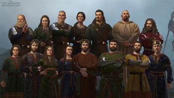Crusader Kings 3 z modem bazującym na serialu The Last Kingdom