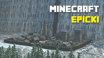 Najlepsze minecraftowe projekty – Mur i Czarny Zamek, Minas Tirith oraz Titan City