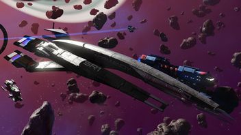 Mass Effect w No Man's Sky - SSV Normandia zawitała do gry