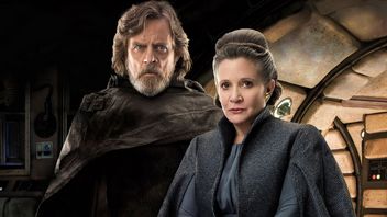 Wielka jest moc w Hollywood. Carrie Fisher wchodzi do Alei Gwiazd, a Mark Hamill reaguje