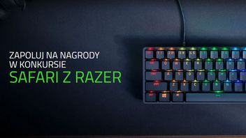 Weź udział w Safari z Razer i wygraj klawiaturę Razer Huntsman Mini