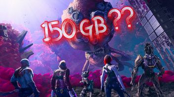 Marvel's Guardians of the Galaxy będzie wymagać znacznie mniej niż 150 GB