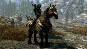 Legendarna zbroja dla konia dostępna za darmo w Skyrim Anniversary Edition