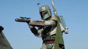 Boba Fett w pełnej krasie na okładce magazynu. Przyjrzyj się dokładnie jego zbroi i broni