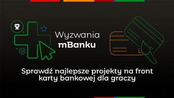 Wyzwania mBanku - poznajcie nowe wzory kart gamingowych mBanku!