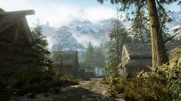 Riverwood ze Skyrima odtworzone w Unreal Engine 5
