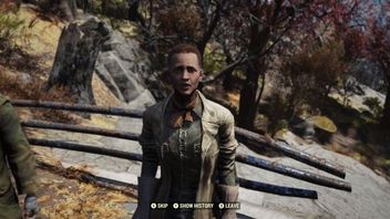 Wastelanders – NPC na gameplayu z dodatku do Fallout 76