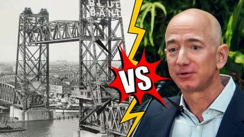 Rozbiorą zabytkowy most, żeby jacht Jeffa Bezosa mógł przepłynąć