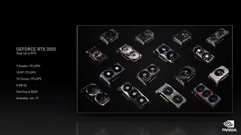 Jeszcze słabszy RTX 3050, Nvidia zapowiada nowy model