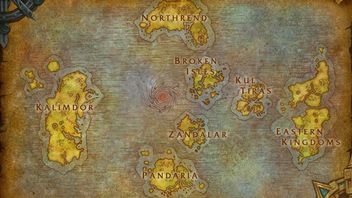 Mapa Europy w stylu WoW-a wygląda rewelacyjnie