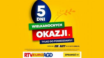 Wielkanocne promocje na sprzęt w RTV Euro AGD