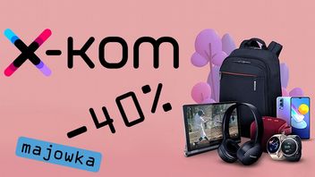 Majówka w x-kom. W promocji m.in. laptopy i smartfony