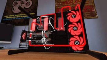 PC Building Simulator w rękach prawie 600 tys. graczy