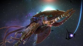Aktualizacja Leviathan dodała do No Man's Sky kosmicznego wieloryba