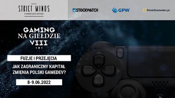 Konferencja Gaming na giełdzie VIII już wkrótce. Przejęcie w branży gier tematem przewodnim