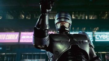 Robocop w Cyberpunk 2077 robi wrażenie