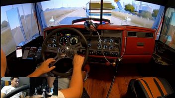 Granie w Truck Simulator w taki sposób to najwyższy poziom immersji