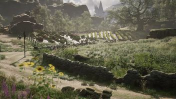 Zaznaj 20 minut relaksu w pięknych sceneriach z Hogwarts Legacy