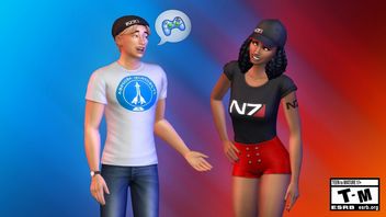 The Sims 4 z darmowymi fantami z Mass Effect, prezent rozbawił graczy