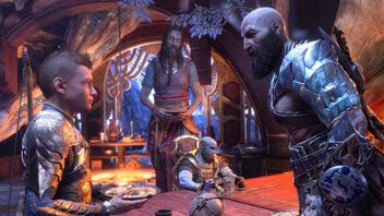 GoW Ragnarok ze 180 zmianami na premierę; gra wygląda świetnie na PS4 Pro