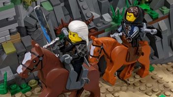 Olbrzymie Kaer Morhen z LEGO; wystarczyło 80 tysięcy klocków