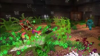 Minecraft zmieniony w soulslike'a; takiego bossa nie powstydziłoby się Dark Souls